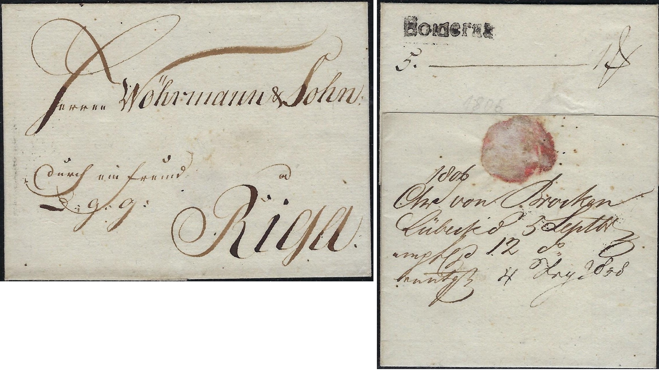 Russia Postal History - Stampless Covers Scott 1051806 
